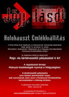 Holokauszt Emlkkillts - Plyzati plakt